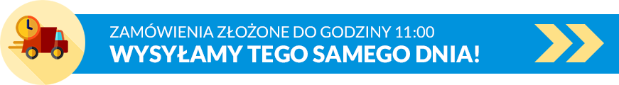 Wysyłka tego samego dnia!
